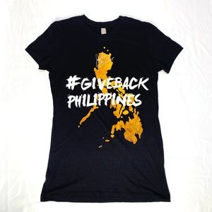 Justin Bieber #Give Back Philippines T-Shirt